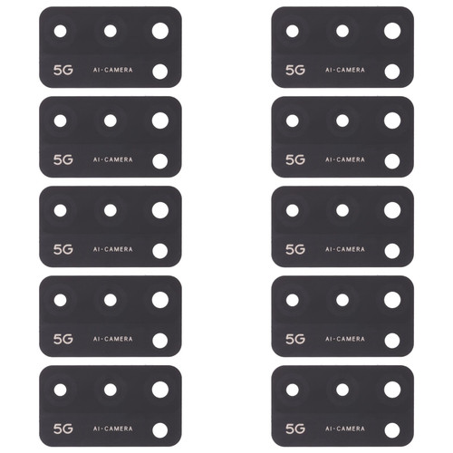 For OPPO A55 5G PEMM00, PEMM20, PEMT00, PEMT20 10pcs Back Camera Lens