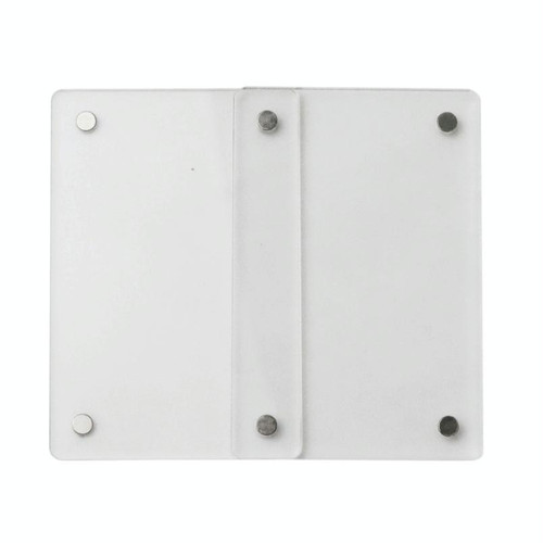 3 PCS 3 Inch Photo Acrylic Photo Frame Refrigerator Magnetic Sticker For Polaroid(98 Persent Translucent)