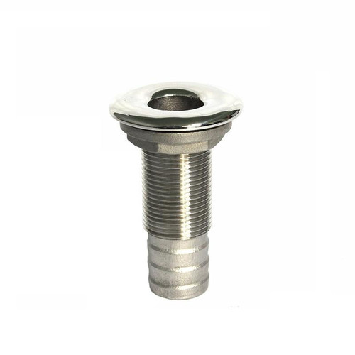 316 Stainless Steel Drain Pipe Tube Marine Drain Joint Fitting For Boat Yacht, Specification: 1/2inch