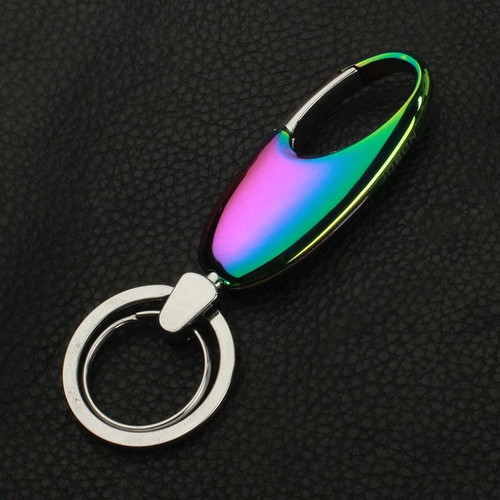JOBON ZB-6618 Car Keychain Men Waist Holding Car Key Rings(Colorful)