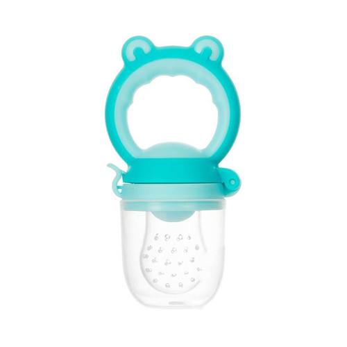 3 PCS Baby Fruit And Vegetable Food Supplement Food Fruit Bite Bag(S Blue)