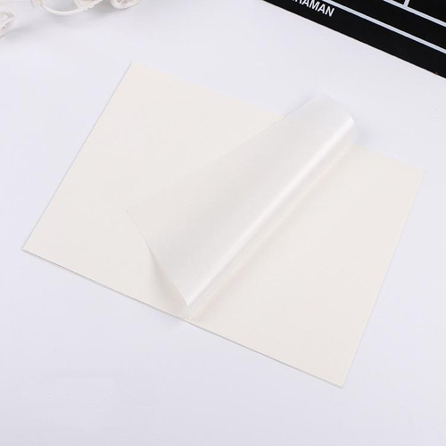 2 Packs Cake Greaseproof Paper Baking Packaging Plate Paper Hamburger Paper, Colour: Pure White