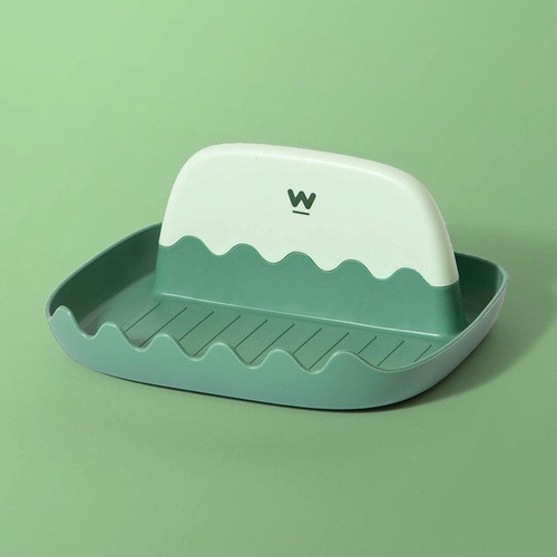4 PCS Pot Lid Rack Kitchen Countertop Finishing Storage Bracket Spatula Soup Spoon Chopsticks Rack(Green)