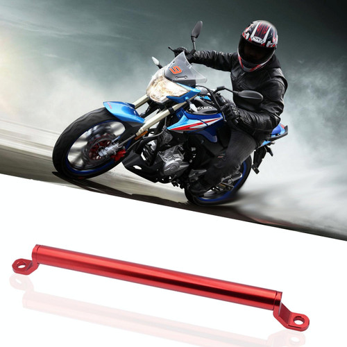 CS-859A4 Motorcycle Electric Vehicle Aluminum Alloy Extended Balance Bar Headlight Mobile Phone Bracket(Red)