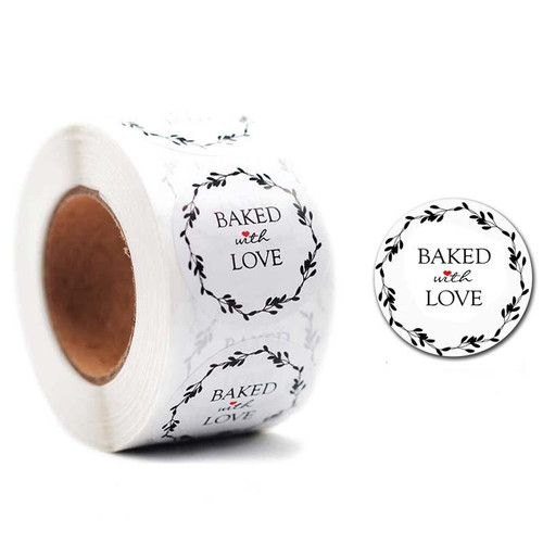 10 PCS  Roll Seal Stickers Thank You  Stickers  Wedding Decoration Stickers Label, Size: 2.5cm/1inch(A-11)
