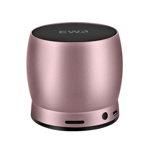 EWA A150 Portable Mini Bluetooth Speaker Wireless Hifi Stereo Strong Bass Music Boom Box Metal Subwoofer, Support Micro SD Card & 3.5mm AUX(Rose Gold)