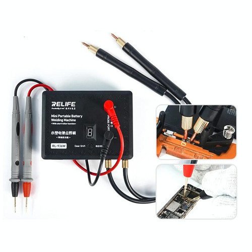 RL-936W Mobile Phone Repair Battery Handheld Spot Welder, Specification: Spot Welding Pen + Fixed Plate