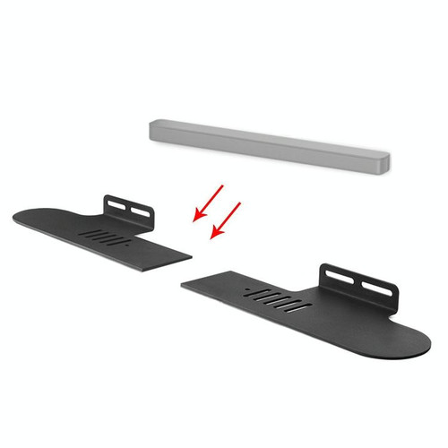 For Sony HT-X9000F / HT-S500RF / HT-S350 Split Sound Bar Wall-mount Bracket