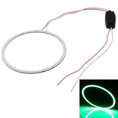 90mm 5W 180LM Angel Eyes Circles Car Headlight COB LED Lights for Vehicles, DC 12-24V (Green Light) 90mm 5W 180LM Angel Eyes Circles Car Headlight COB LED Lights for Vehicles, DC 12-24V (Green Light)