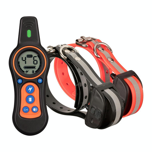WL-0225 Remote Control Trainer Training Dog Barking Control Collar, Style:1 to 2