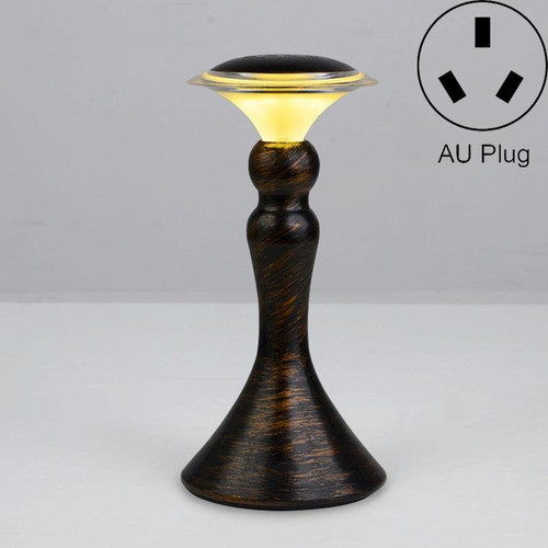 HT-TD2W1 LED Charging Restaurant Bar Decoration Table Lamp, Plug Type:AU Plug(Charging Type Bronze) HT-TD2W1 LED Charging Restaurant Bar Decoration Table Lamp, Plug Type:AU Plug(Charging Type Bronze)