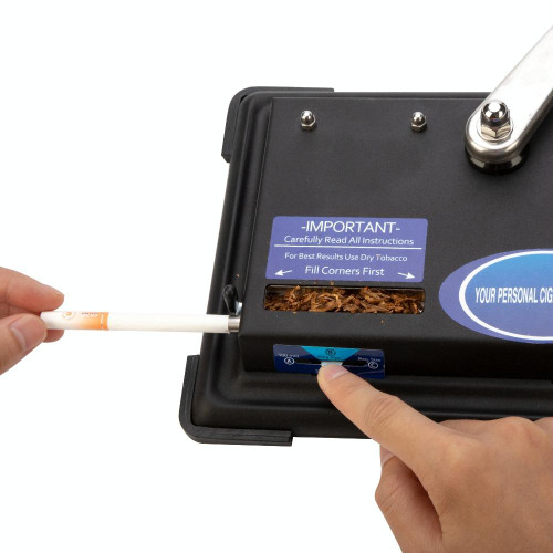 Metal Rolling Tobacco Cigarette Maker Smoking DIY Tool Automatic Cigarette Machine Metal Rolling Tobacco Cigarette Maker Smoking DIY Tool Automatic Cigarette Machine