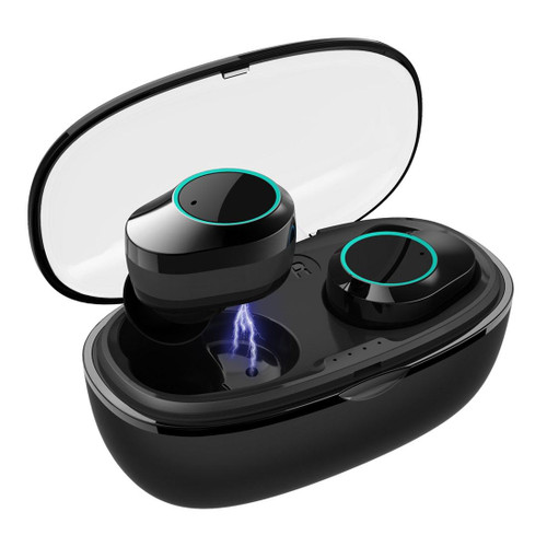 HAMTOD G05 IP6X Waterproof Bluetooth 5.0 Touch Bluetooth Earphone with Magnetic Charging Box, Support Calls & Bluetooth Automatic Pairing