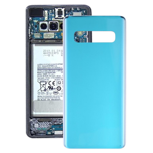 For Galaxy S10 SM-G973F/DS, SM-G973U, SM-G973W Original Battery Back Cover (Green)