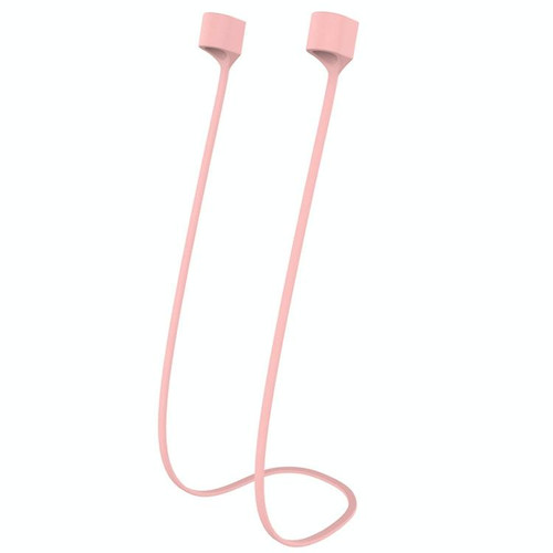 Wireless Bluetooth Headset Anti-lost Rope Magnetic Silicone Lanyard for Apple AirPods 1 / 2(Pink) Wireless Bluetooth Headset Anti-lost Rope Magnetic Silicone Lanyard for Apple AirPods 1 / 2(Pink)