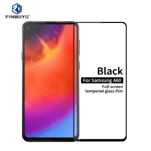 PINWUYO 9H 2.5D Full Glue Tempered Glass Film for Galaxy A60