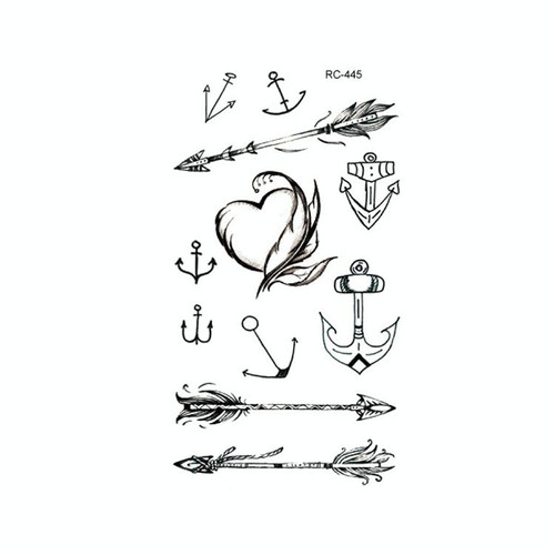 40 PCS Waterproof Small Fresh Tattoo Stickers(RC-445)