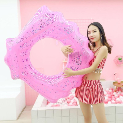 Shell Shape Inflatable Swimming Ring Lifesaving Ring Axillary Ring, Size: S,70x80cm(Pink) Shell Shape Inflatable Swimming Ring Lifesaving Ring Axillary Ring, Size: S,70x80cm(Pink)