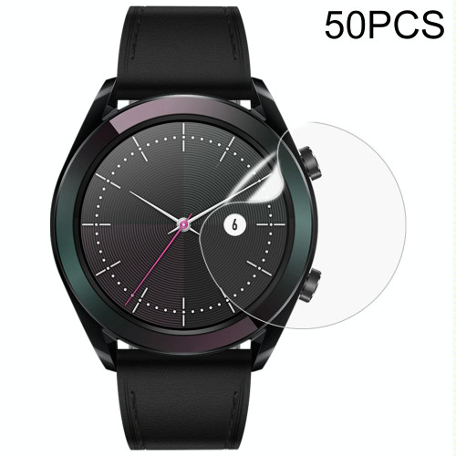 For Huawei Watch GT Elegant 50 PCS Soft Hydrogel Film Watch Screen Protector