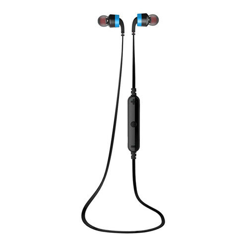 AWEI A960BL Wireless Sport Bluetooth Earphone with Wire Control, Support Handfree Call(Blue)