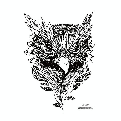 10 PCS Waterproof Arm Chest Scar Tattoo Sticker(Al-036)