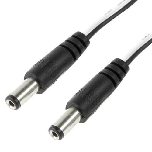 5.5 x 2.1mm DC Male Universal Power Cable, Length: 0.5m