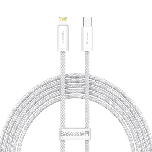 Baseus CALD000102 Dynamic Series 20W USB-C / Type-C to 8 Pin Fast Charging Data Cable, Cable Length:2m(White)