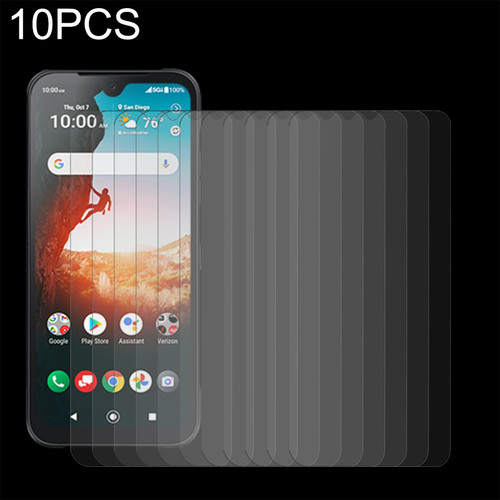 10 PCS 0.26mm 9H 2.5D Tempered Glass Film For Kyocera DuraSport 5G