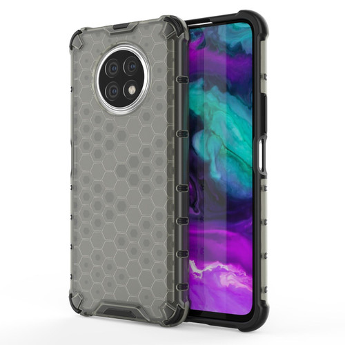 For Honor X20 Shockproof Honeycomb PC + TPU Protective Case(Black)