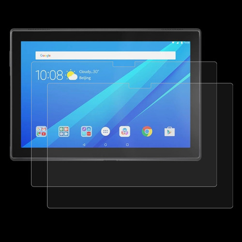 2 PCS 9H 2.5D Explosion-proof Tempered Tablet Glass Film For Lenovo Tab 10.1 X504F