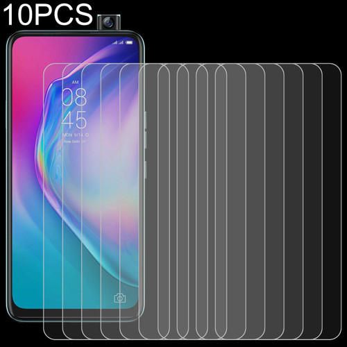 10 PCS 0.26mm 9H 2.5D Tempered Glass Film For Tecno Camon 15 Premier 10 PCS 0.26mm 9H 2.5D Tempered Glass Film For Tecno Camon 15 Premier