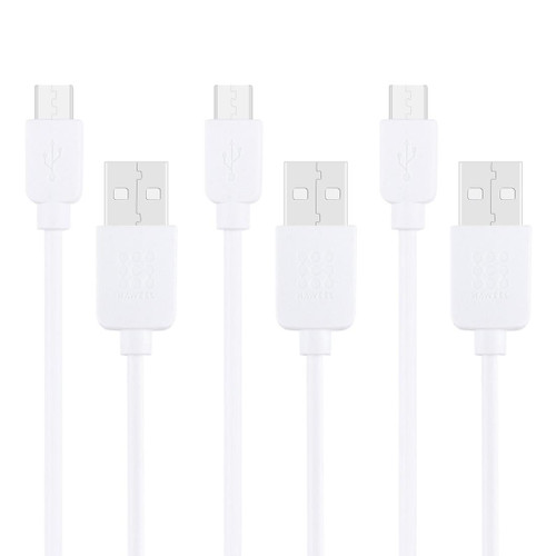 3 PCS HAWEEL 1m High Speed Micro USB to USB Data Sync Charging Cable Kits, For Samsung, Huawei, Xiaomi, LG, HTC and other Smartphones