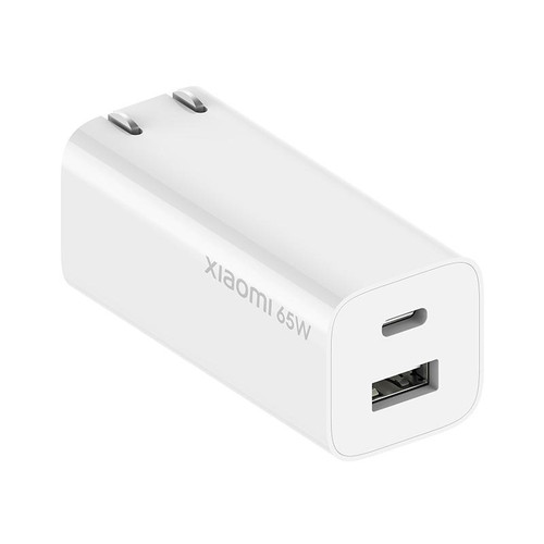 Original Xiaomi AD652G 65W Type-C / USB-C + USB GaN Travel Charger Power Adapter, CN Plug(White)