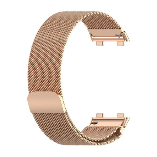 For OPPO Watch 2 42mm Milan Metal Watch Band(Rose Gold)