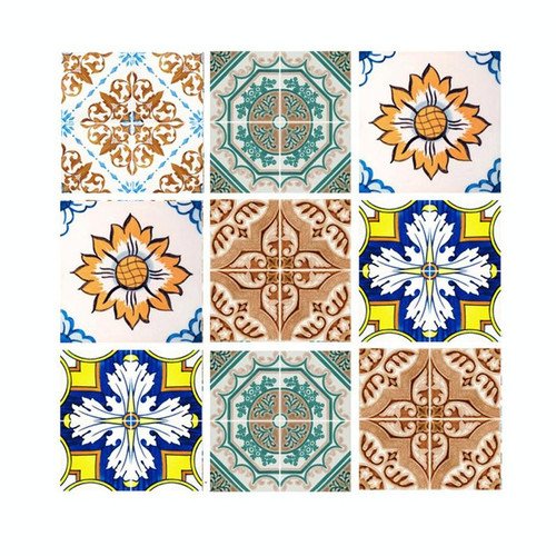 Thickened Wall Stickers Wallpaper Self-Adhesive PVC Floor Tile Stickers Waterproof And Wear-Resistant Floor Stickers(A) Thickened Wall Stickers Wallpaper Self-Adhesive PVC Floor Tile Stickers Waterproof And Wear-Resistant Floor Stickers(A)