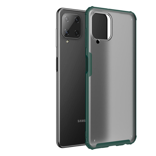 For Samsung Galaxy A22 4G Four-corner Shockproof TPU + PC Protective Case(Green)