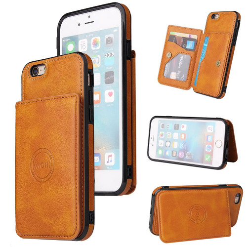 Calf Texture Magnetic Case For iPhone 6s / 6(Brown)