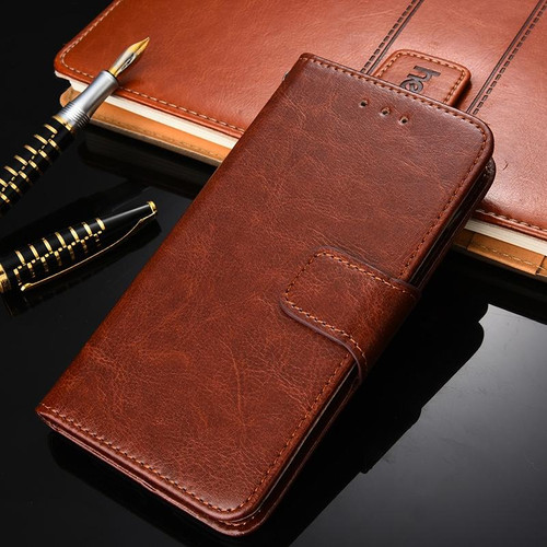 For Huawei nova 9 Crystal Texture Leather Phone Case(Brown) For Huawei nova 9 Crystal Texture Leather Phone Case(Brown)