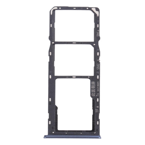 For OPPO A35 CPH2179  SIM Card Tray + SIM Card Tray + Micro SD Card Tray (Black) For OPPO A35 CPH2179  SIM Card Tray + SIM Card Tray + Micro SD Card Tray (Black)