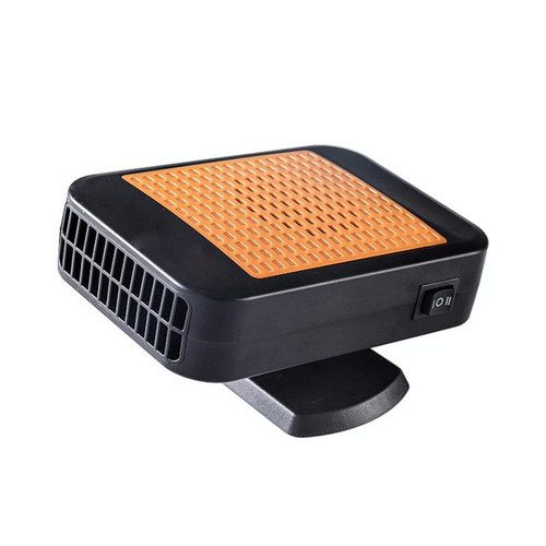 12V Car Hollow Heater Multifunctional Front Windshield Defroster and Demister(Orange)