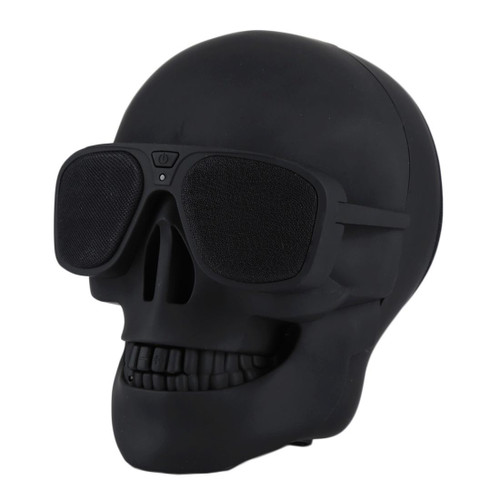 Sunglasses Skull Bluetooth Stereo Speaker, for iPhone, Samsung, HTC, Sony and other Smartphones (Black)