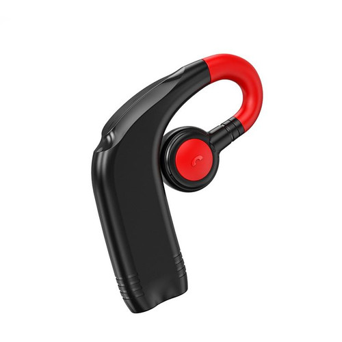 M99 Bluetooth V5.2 Single Earhook Business Headphone(Black+Red)