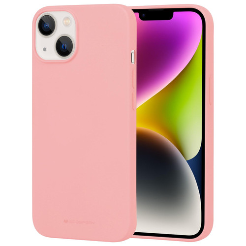 For iPhone 15 Plus GOOSPERY SOFT FEELING Liquid TPU Soft Case(Pink)