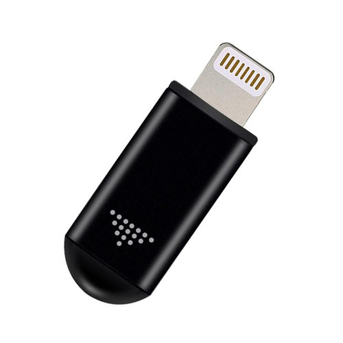 R09 Mobile Phone Intelligent Remote Control Infrared Mobile Phone Remote Control, Interface: 8 Pin (Black)