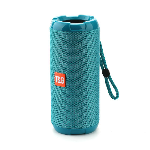 T&G TG621 Portable Waterproof 3D Stereo Wireless Speaker, Support FM Radio / TWS / TF Card(Green)