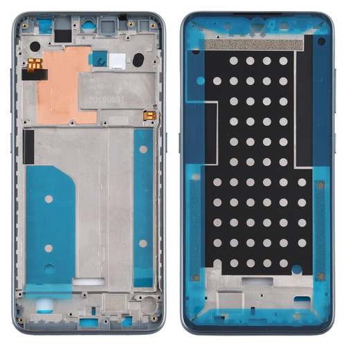Middle Frame Bezel Plate for Nokia 7.2 / 6.2 / TA-1196 TA-1198 TA-1200 TA-1187 TA-1201 (Silver)