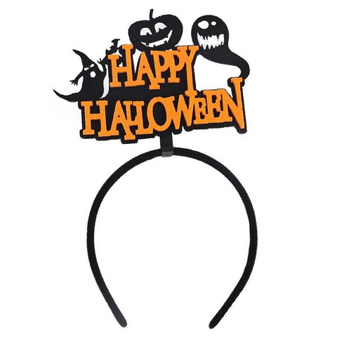 Halloween Felt Headband Children Party Decoration Props, Free Size(B Model)