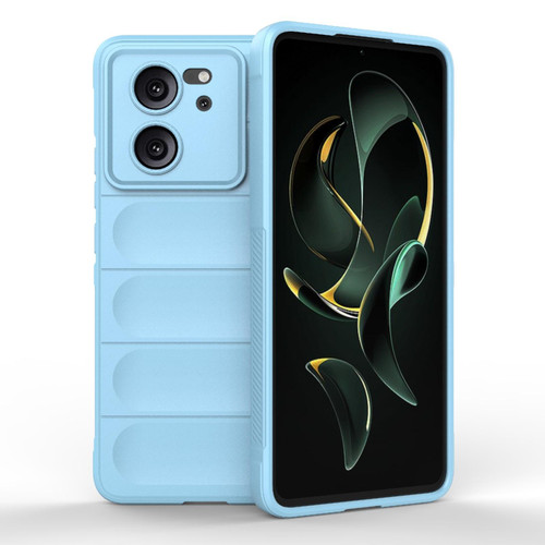 For Xiaomi Redmi K60 Ultra Magic Shield TPU + Flannel Phone Case(Light Blue) For Xiaomi Redmi K60 Ultra Magic Shield TPU + Flannel Phone Case(Light Blue)
