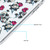 For iPhone 12 mini Flower Pattern Space Phone Case (6)