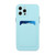 For iPhone 14 Pro Max Card Slot Design Shockproof TPU Phone Case(Sky Blue)